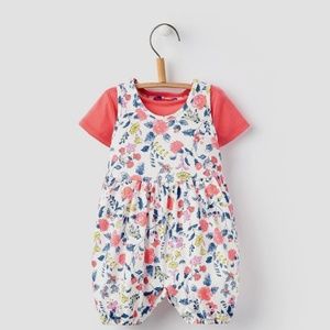Joules dolly romper &t-shirt set